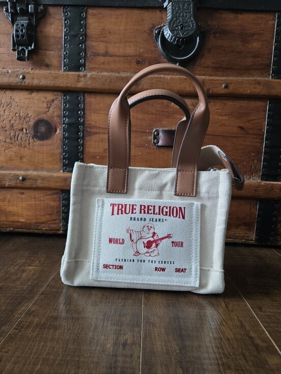 True Religion Handbags - NEW True Religion Canvad Crossbody Or Handbag Purse